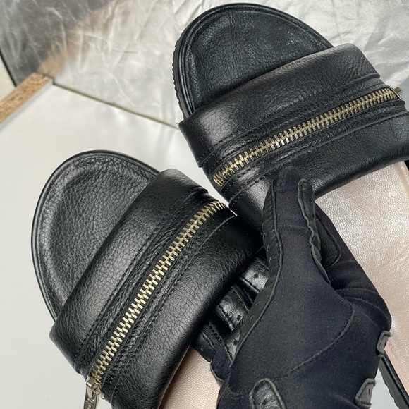 BN Ivy Lee Copenhagen Malone Leather Slides Size 38 - Picture 7 of 11